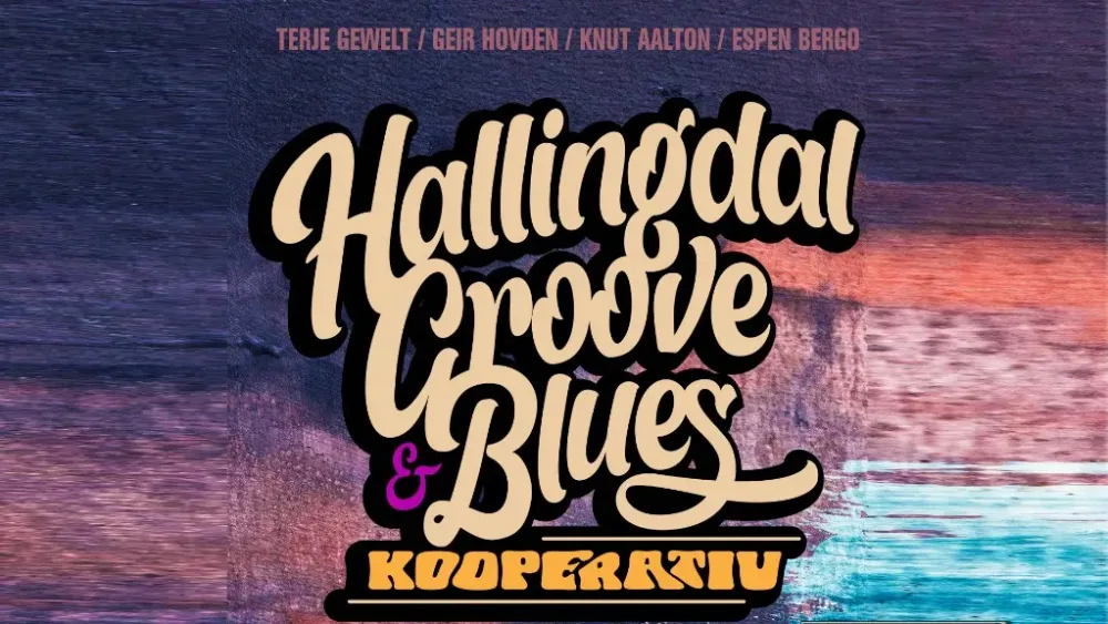 Plakat til konserten med Hallingdal Groove & Blues på Tanken i Ål