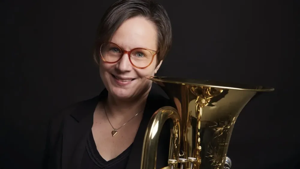 Bilde av Bente Illevold, som er aktuel med konserten Frekvenser på Operalåvem